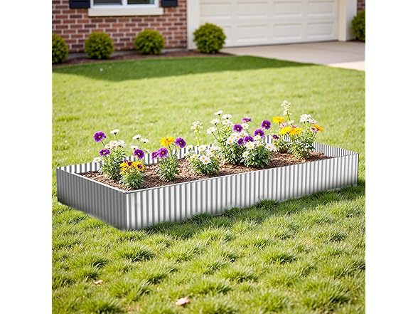 Lubaku Corrugated Garden Edging Border