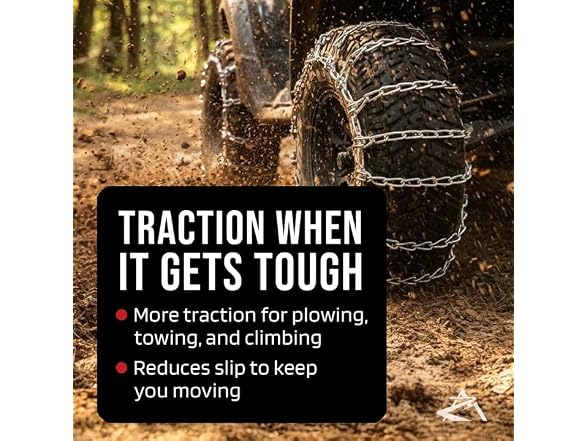 The ROP Shop | Pair 2 Link TIRE Chains Ride