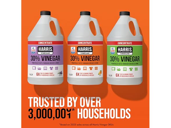 HARRIS 30 Percent Vinegar Concentrated Cleaner