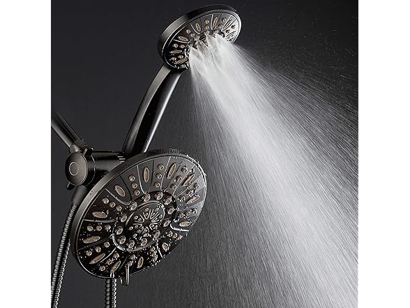AquaDance Oil Rubbed Bronze Combo Shower Head