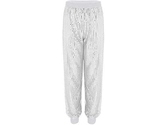 Easyforever Girls (L) Glitter Sequins Hip Trousers