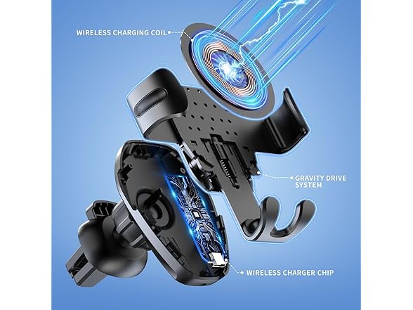 DICEYKNOD Wireless Car Charger