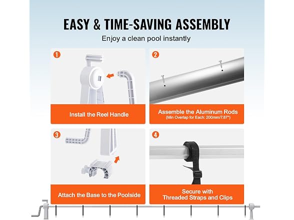 Pool Cover Reel, Aluminum Solar Cover Reel