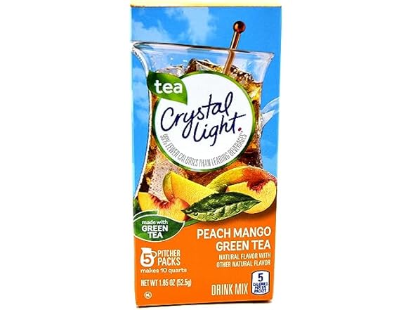 Crystal Light Peach Mango Tea, 3pk