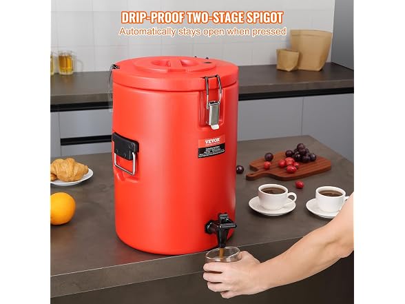 Stainless Steel Insulated Beverage Dispenser