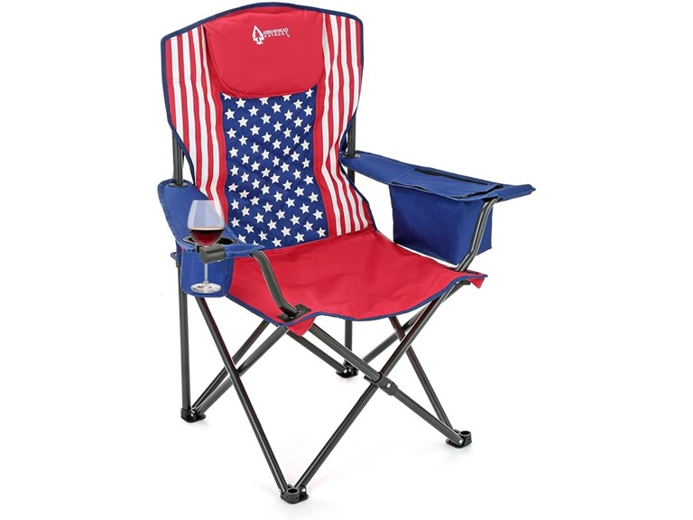 ARROWHEAD OUTDOOR Deluxe Chair w/ Wine Glass Holder - Gallery 18