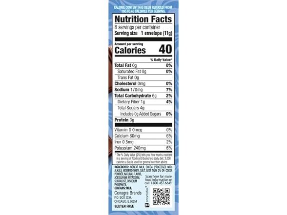 Swiss Miss Light Cocoa 8ct