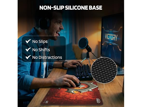 WOW Hoard Red Gaming Mousepad