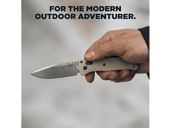 Benchmade Bugout Knife - Burnt Brass