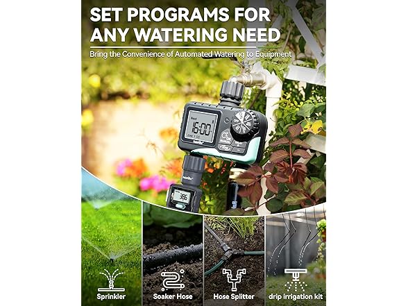 RAINPOINT 2 zone sprinkler timer