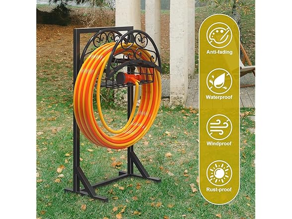 COZEER Heavy Duty Garden Hose Holder