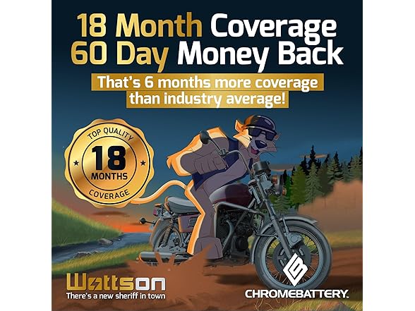 CB CHROMEBATTERY 20L-BS Maintenance-Free