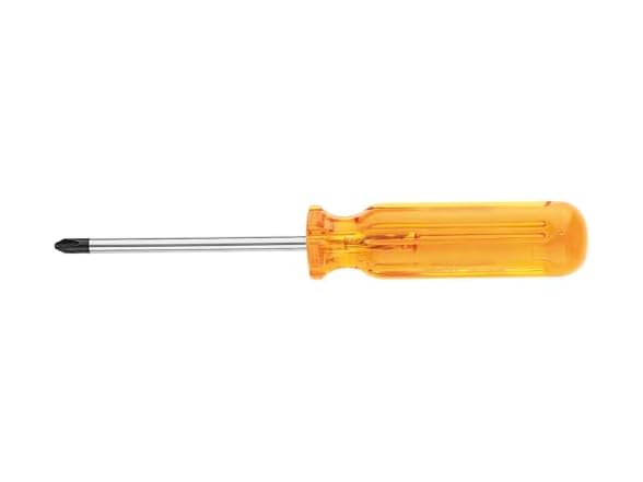 Klein 1/4" Flat Screwdriver, 4"