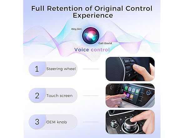 TERUNSOUl Wireless CarPlay Adapter