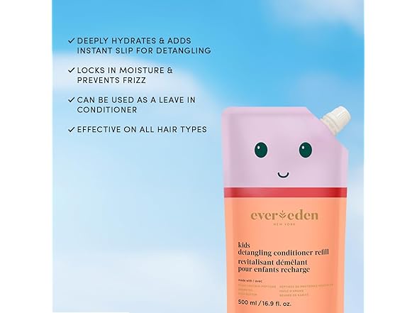 Evereden Kids Shampoo and Conditioner Refill