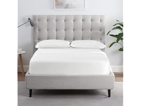 Serta King SatinLuxury 4pc Sheet Set