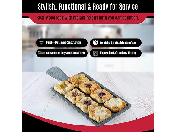 Tablecraft 12450 Rectangular Serving Paddle