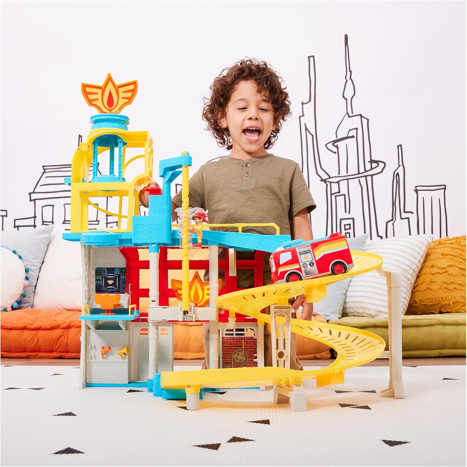 Disney Junior Firebuds HQ Playset - Gallery 17
