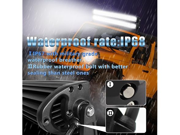 Autofeel 50" Led Light Bar 480