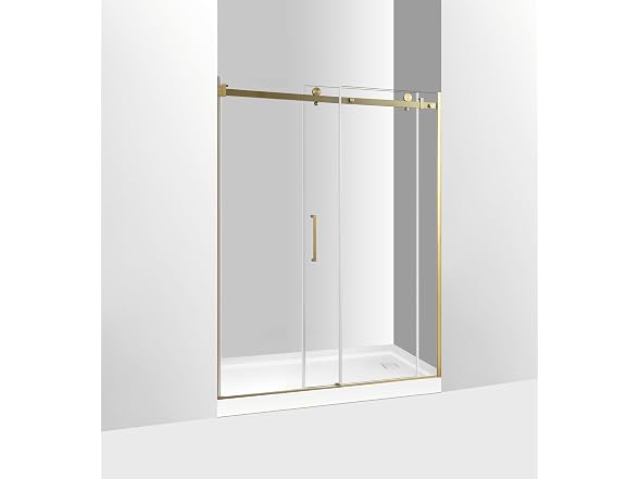 Kingston Brass 60" W x 76" H Left Handed Shower Door