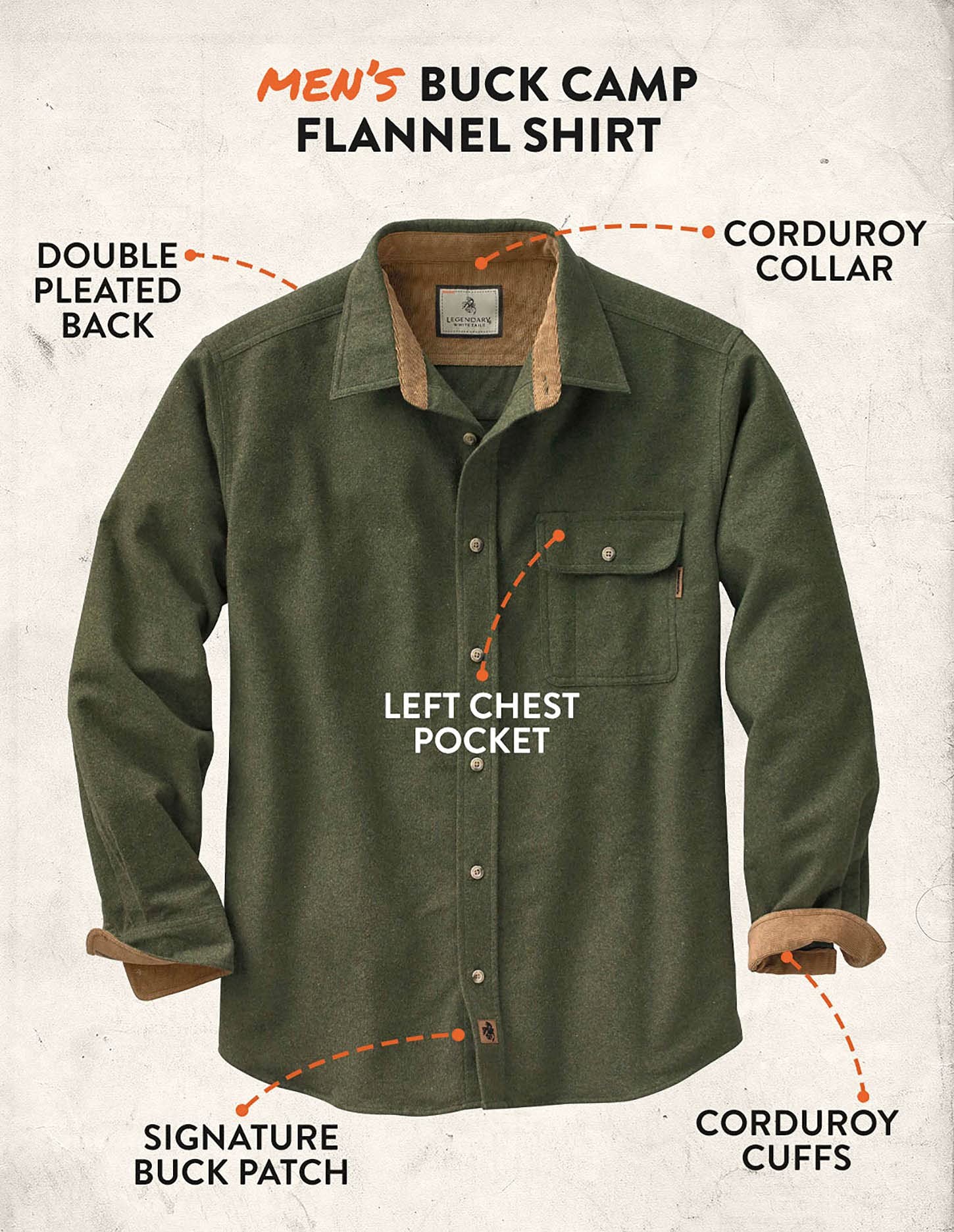 Legendary Whitetails Women Long Sleeve Down Shirt - Gallery 20