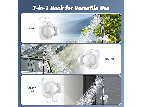 TRJZWA Portable Outdoor Shower