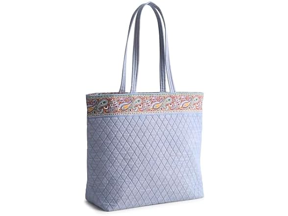 Vera Bradley Premium Cotton Zip Tote Bag