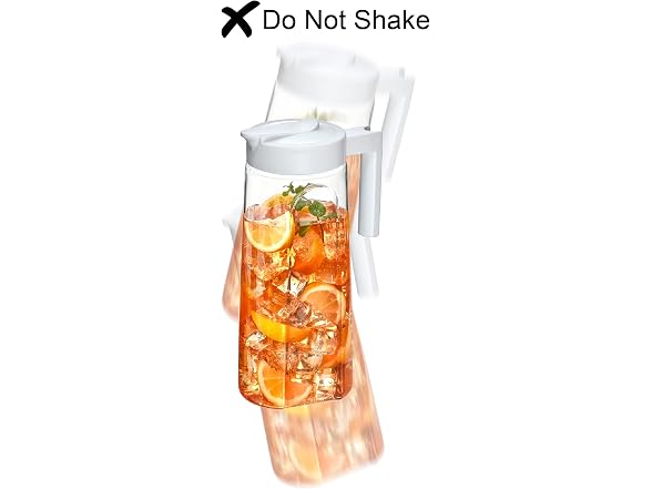 Amazing Abby - Slim - Tritan Pitcher (64 oz), Dish