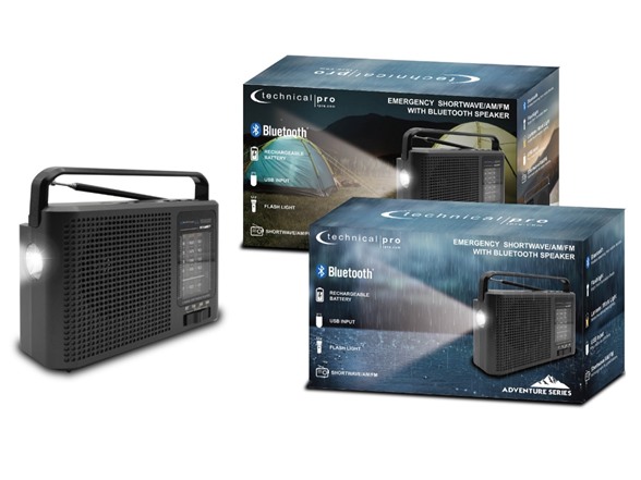 Portable AM/FM/SW Bluetooth Radio