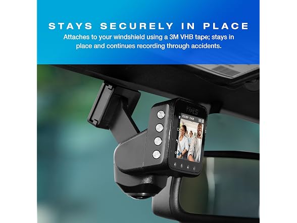 TYPE S TOURING ITEMS 360Dash Cam Full HD (Open Box)