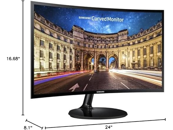 SAMSUNG 24 Inch Curved Computer Monitor