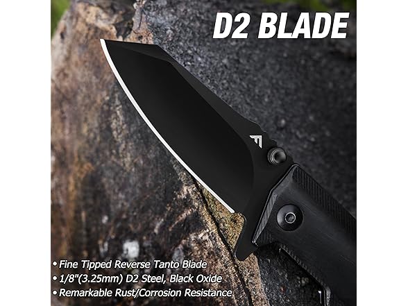 FLISSA Small Pocket Knife 2-3/4" D2 Steel
