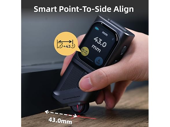HOZO M-Cube Laser Measuring Tool Adaptor 05 Scale Roller