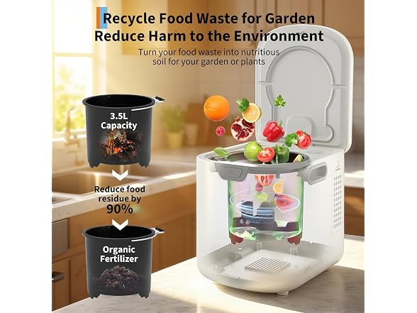 3.5L Fully Automatic Kitchen Compost Bin