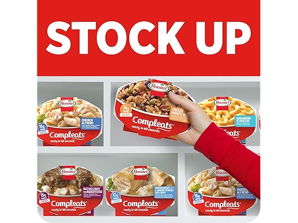 Hormel Compleats Roast Beef and Mashed Potato 9 oz