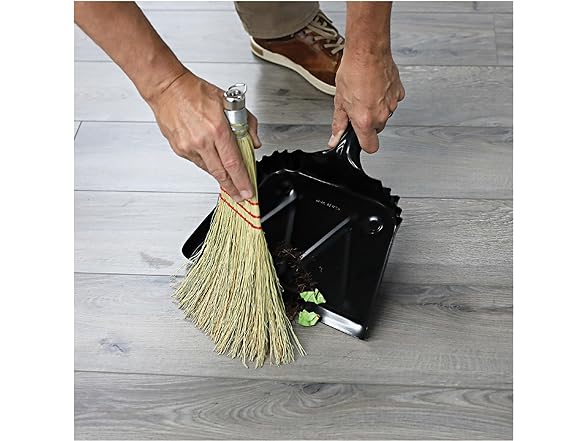 Genuine Joe Whisk Broom, Metal Hang Ring