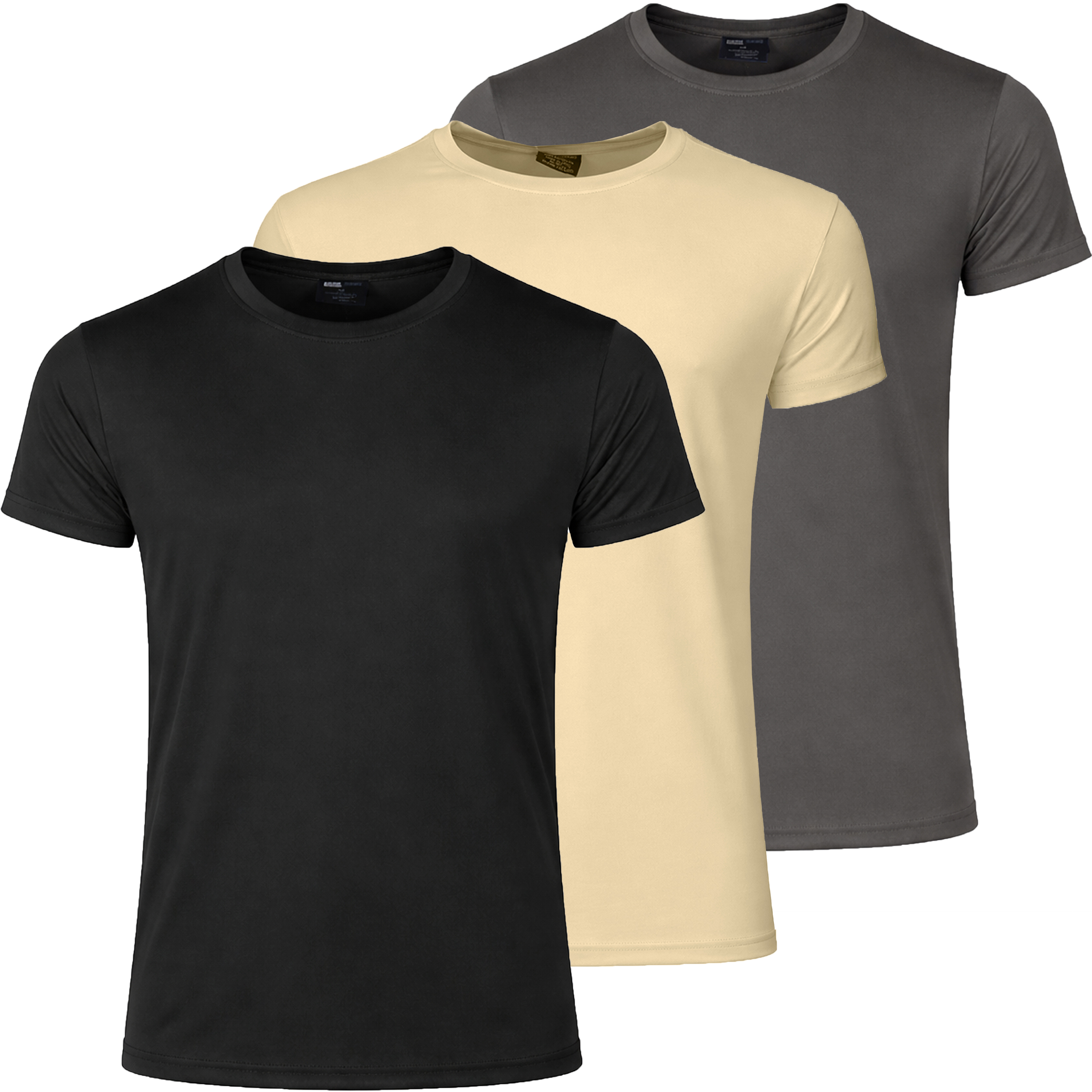 3Pk Or 5Pk Mens Poly Tech S/S Tee - Gallery 12