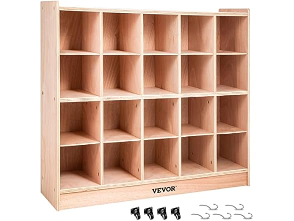 VEVOR Cubby Mobile Tray Storage Cabinet