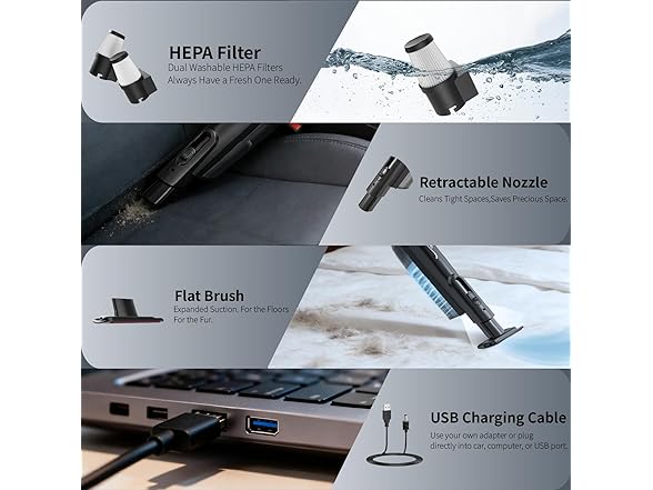 AYONTIN Cordless Handheld Vacuum