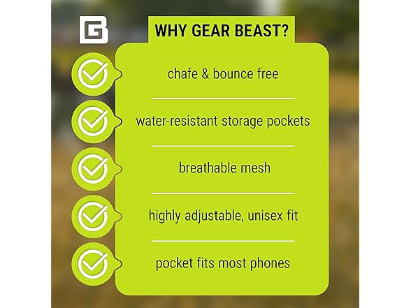 Gear Beast Running Backpack