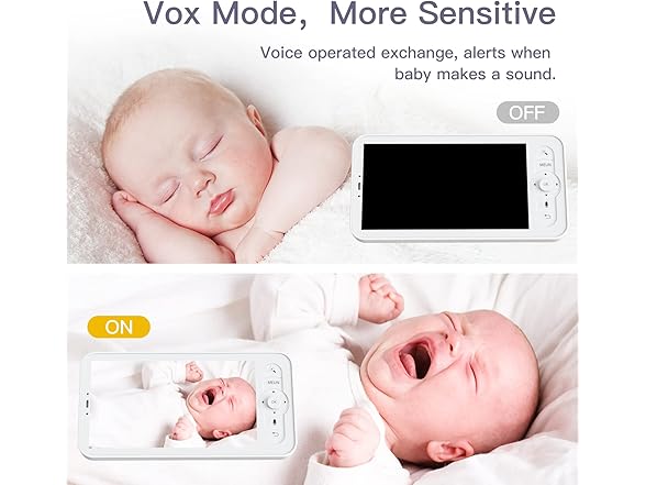 ARENTI 2K Smart Baby Monitor | 5in Wireless Display