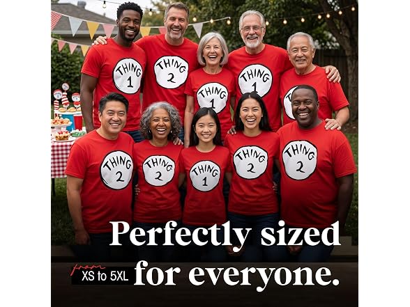 Dr Seuss Thing 1 and Thing 2 T-Shirts