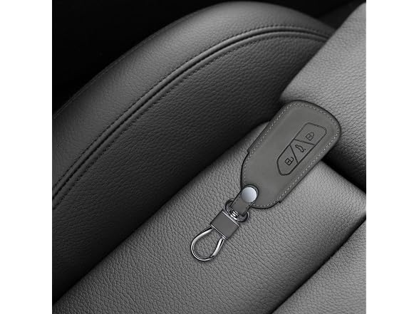 kwmobile Key Cover Compatible with VW Golf 8 Grey