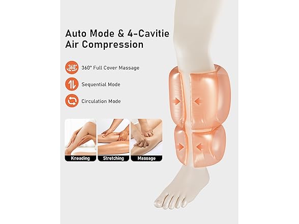 QUINEAR Calf Massager with Air Compression