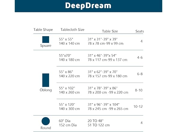 Deep Dream Table Cloth Rect Rustic