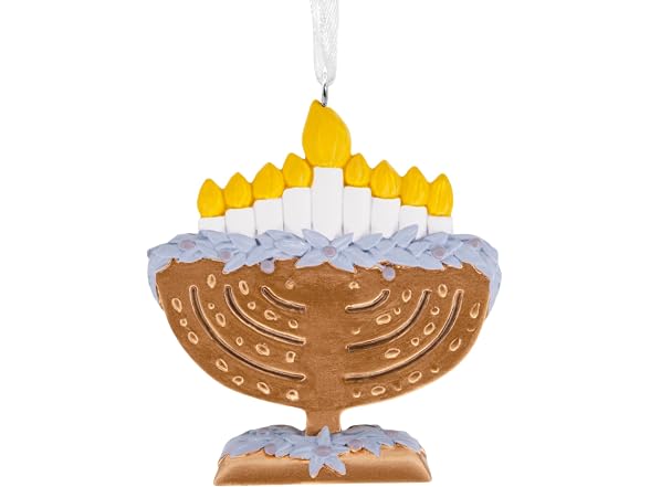 Hallmark Christmas Ornament, Menorah Orn - Gallery 6