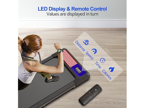 Upreign Under Desk Treadmill,Walking Pad with 5% Incline