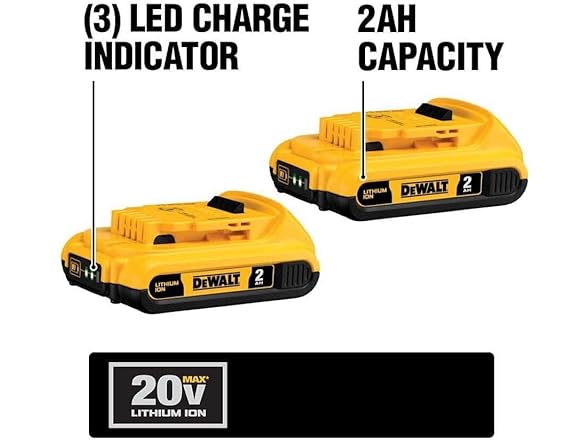 DEWALT DCA2203C 20V MAX Battery Adapter Kit