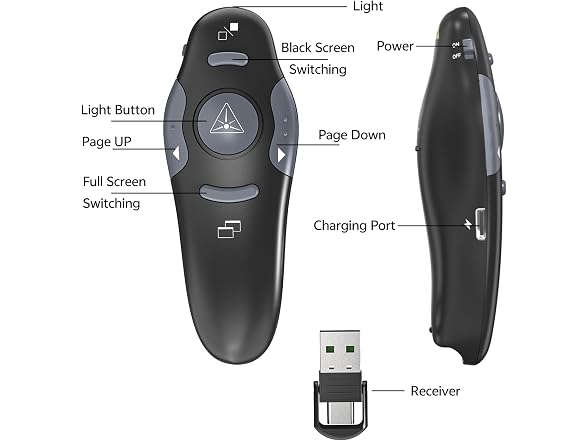 CLIKBUTM Wireless Presentation Clicker