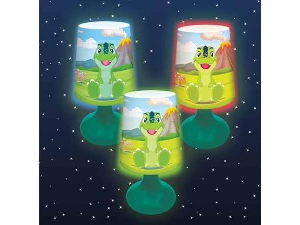 Lexibook, Dinosaur, Cordless Mini Bedside Lamp